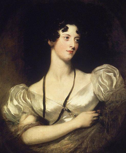 Sir Thomas Lawrence Portrait of Miss Caroline Fry Sweden oil painting art